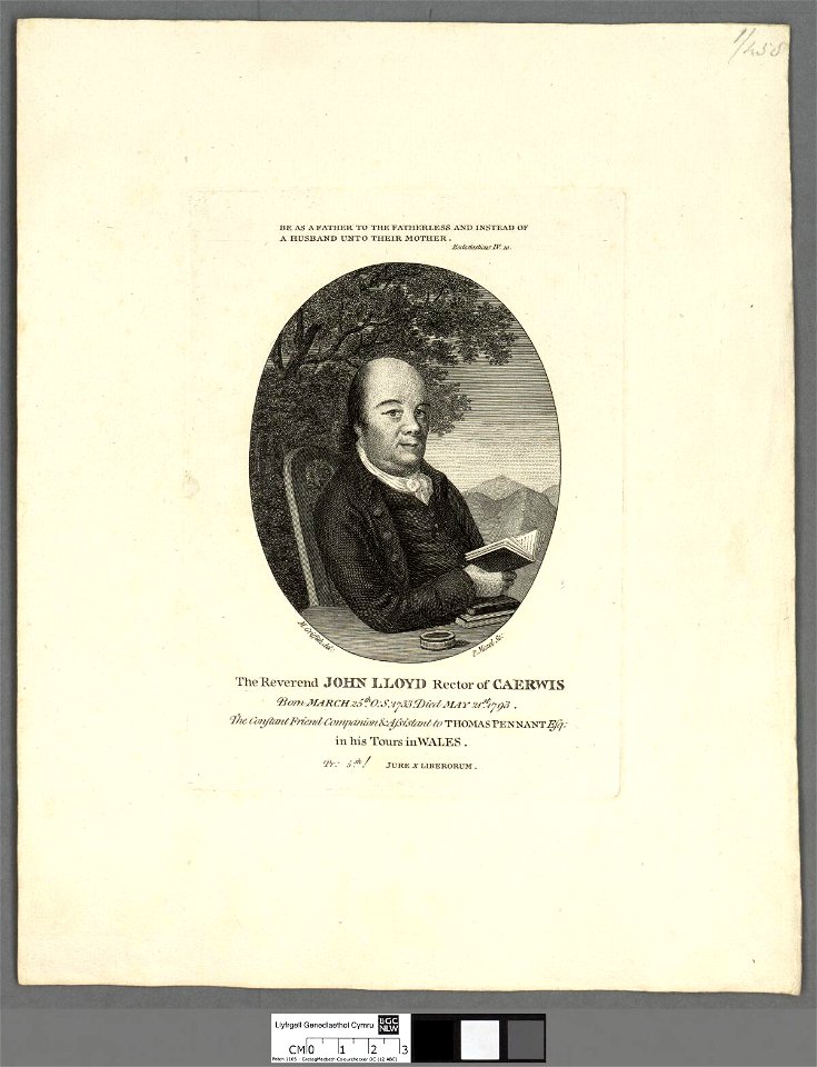 Portrait of The Reverend John Lloyd Rector of Caerwis (4671620)