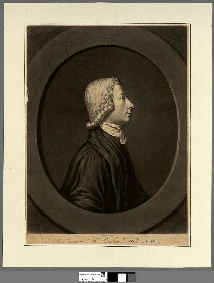 Portrait of The Reverend Mr. Rowland Hill, A.M (4674469)