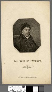 Portrait of The Revd. Dr. Fawcett, Halifax (4673290)