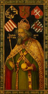 Portrait of the Holy Roman Emperor Sigismund, by Albrecht Dürer
