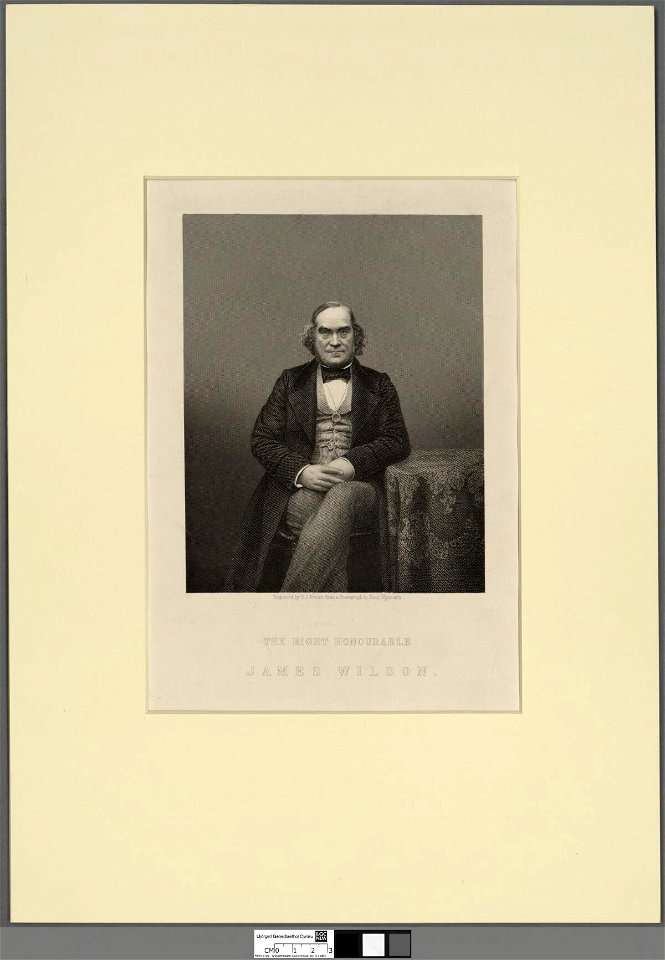 Portrait of The Right Honourable James Wilson (4672207)