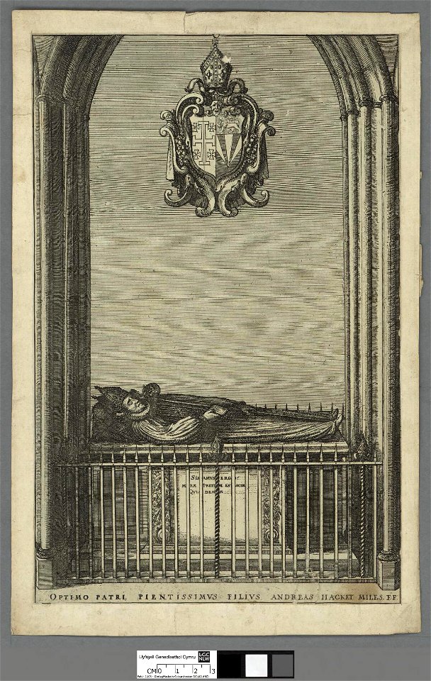 Portrait of Tomb and effigy of John Hacket (4670822)