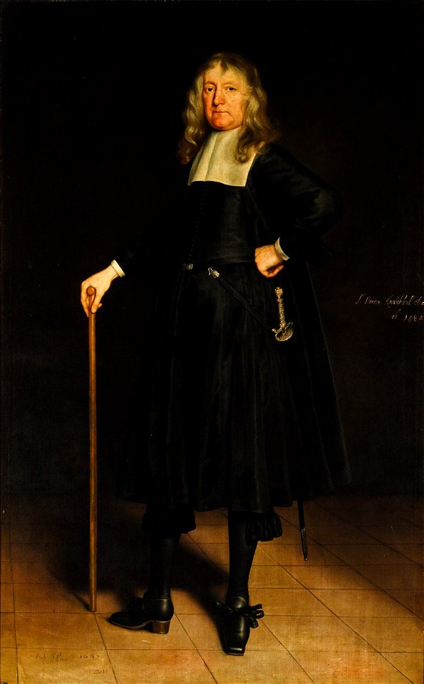 Portrait of Sir Norton Knatchbull, 1st Baronet (1601-1684) (by Samuel van Hoogstraten)