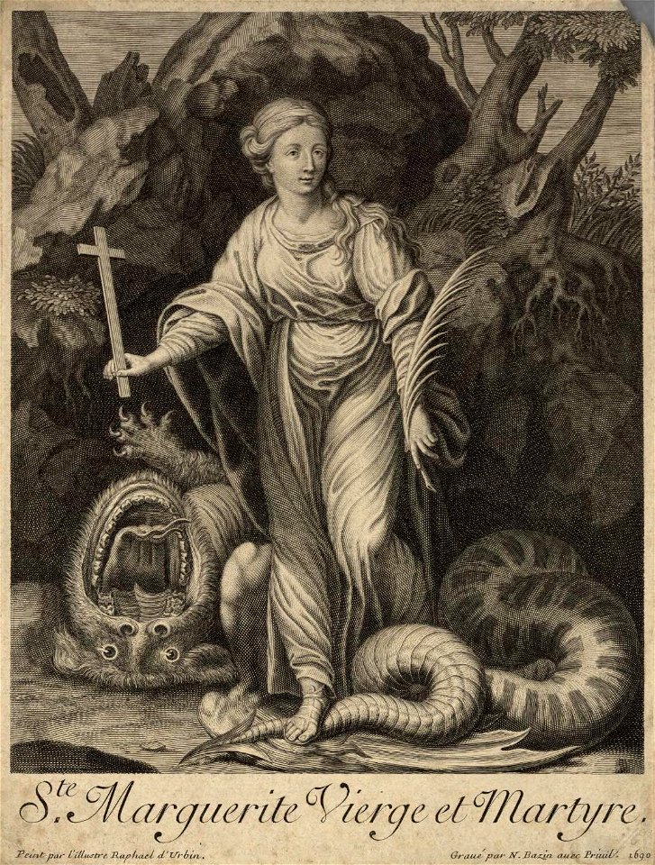 Portrait of Ste. Marguerite Vierge et Martyre (4671644)