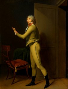 Portrait of the singer Jean Elleviou in Le Prisonnier by Louis-Léopold Boilly