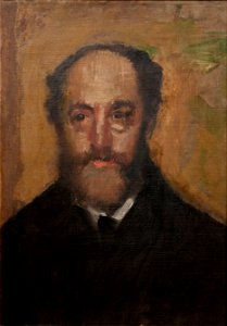 Portrait of the Art Critic Durand-Gréville (Edgar Degas) - Nationalmuseum - 23388