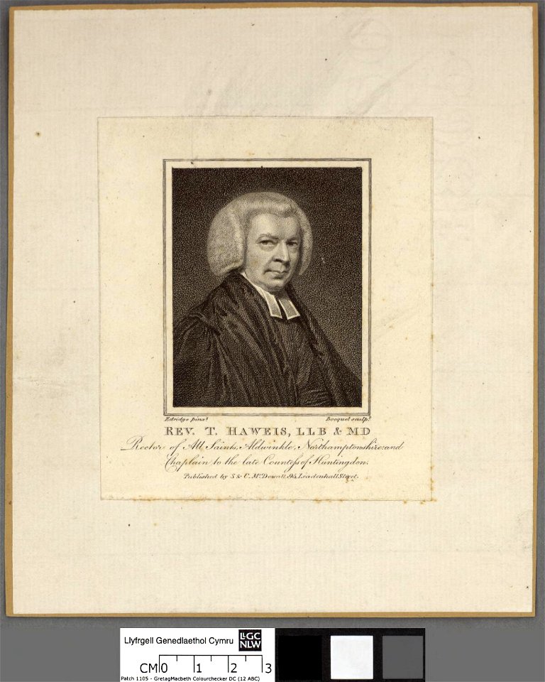 Portrait of T. Haweis, LLB & MD (4672569)
