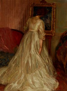 PORTRAIT OF THE ARTIST'S WIFE, SARAH FRIESEKE )