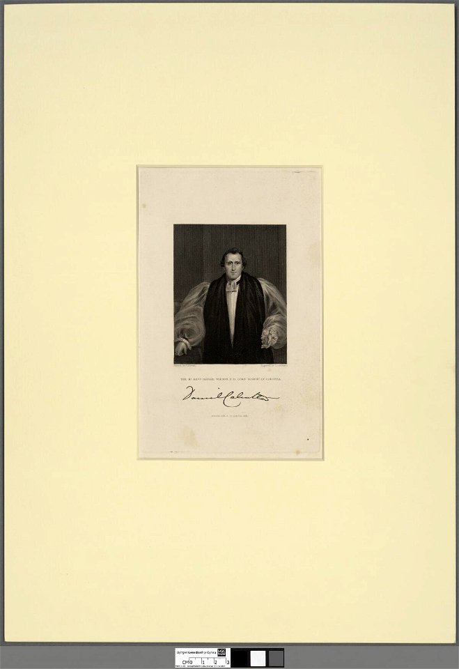 Portrait of The Rt. Revd. Daniel Wilson, D.D., Lord Bishop of Calcutta (4672206)