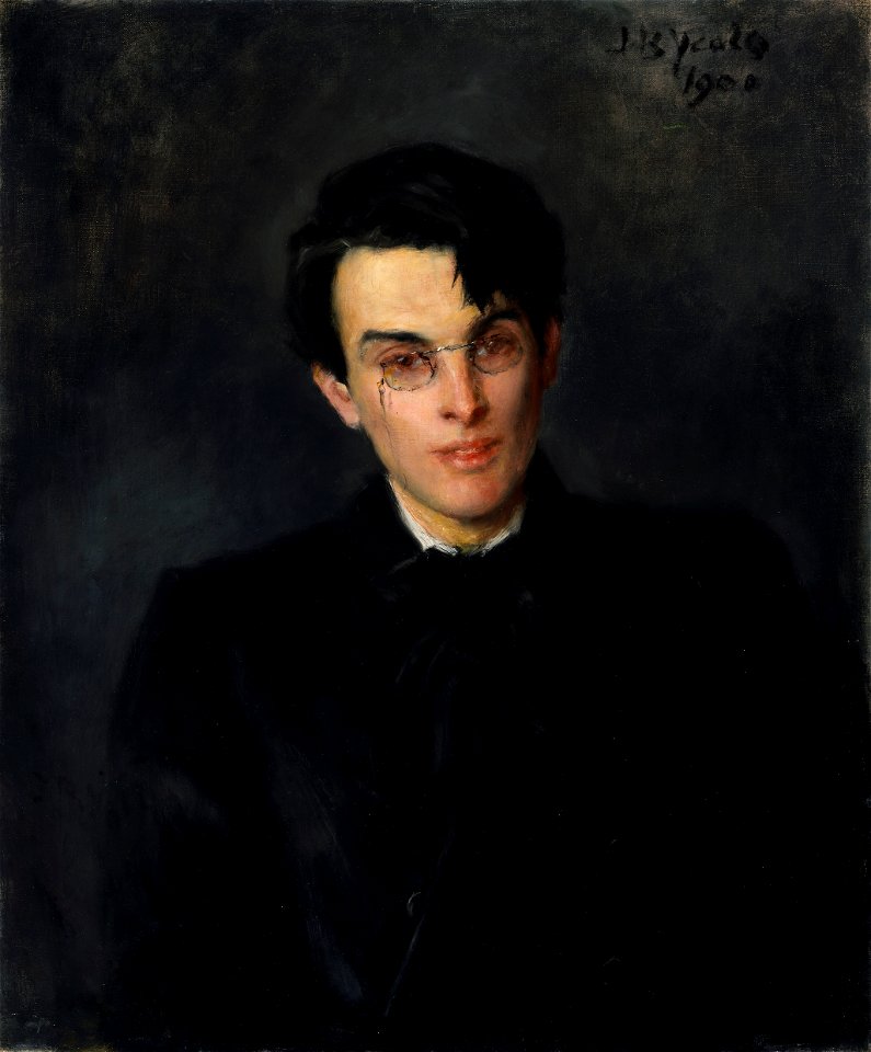 Portrait of William Butler Yeats P5656