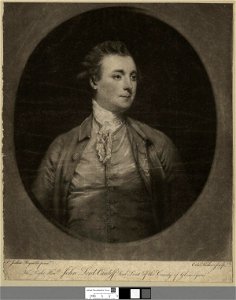 Portrait of The Right Honble. John Lord Cardiff, Lord Lieutt. of the County of Glamorgan (4674605)