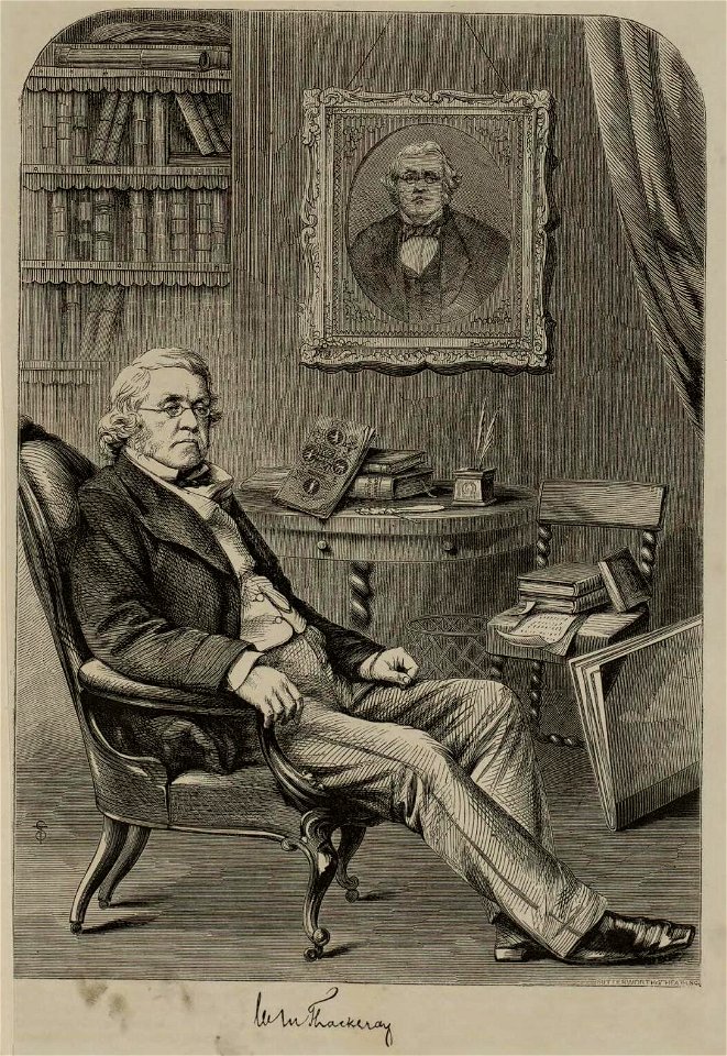 Portrait of W. M. Thackeray (4672053)
