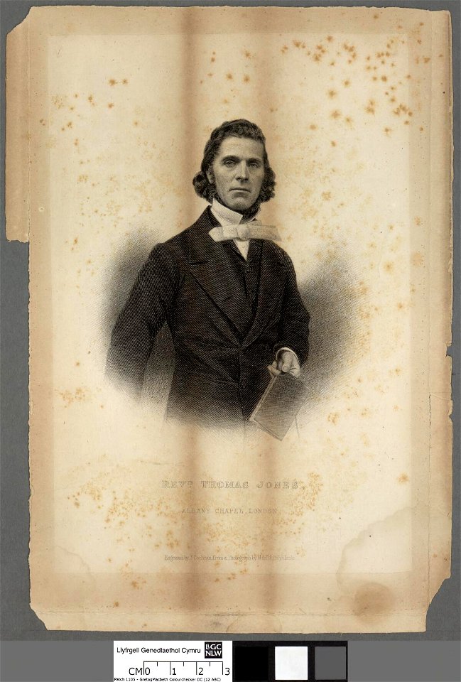 Portrait of Thomas Jones, Albany Chapel, London (4673587)