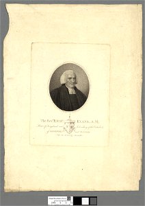 Portrait of The Revd. Richd. Evans, A.M (4670710)