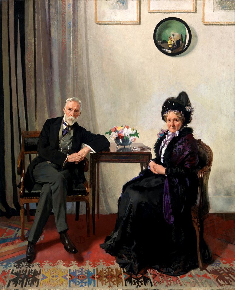 Portrait of the Artist's Parents P1969