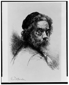 Portrait of the artist) - M. Desboutin LCCN2003675844