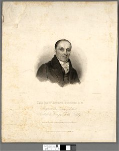 Portrait of The Revd. Joseph Hughes, A.M (4674473)