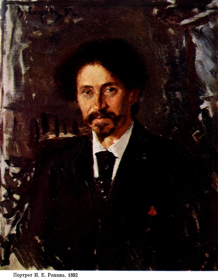 Portrait of the Artist Ilya Repin