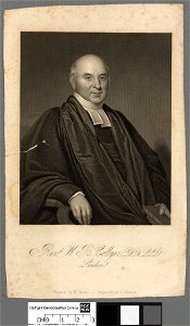 Portrait of W. B. Collyer, D.D. LL.D. F.A.S. LondonRevd. W.B. Collyer D.D. L.L.L. London (4672444)