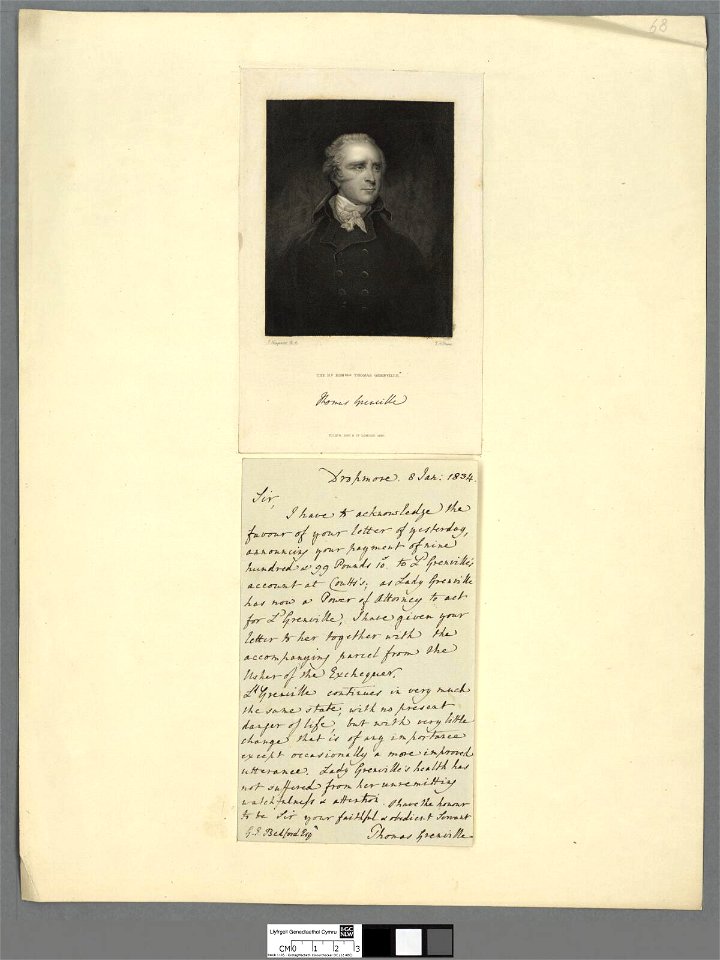 Portrait of The Right Honble. Thomas Grenville (4670790)
