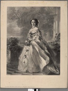 Portrait of Victoria, Princess Royal & German Empress, consort of Frederick III (4674762)