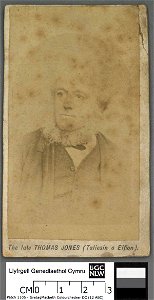 Portrait of The late Thomas Jones (Taliesin o Eifion) (4670361)