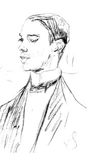 Portrait of Vazlav Nizhinsky