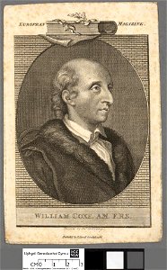Portrait of William Coxe. A.M. F.R.S (4672824)