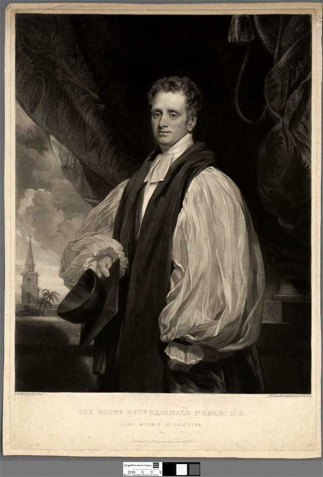 Portrait of The Right Revd. Reginald Heber, D.D (4674461)