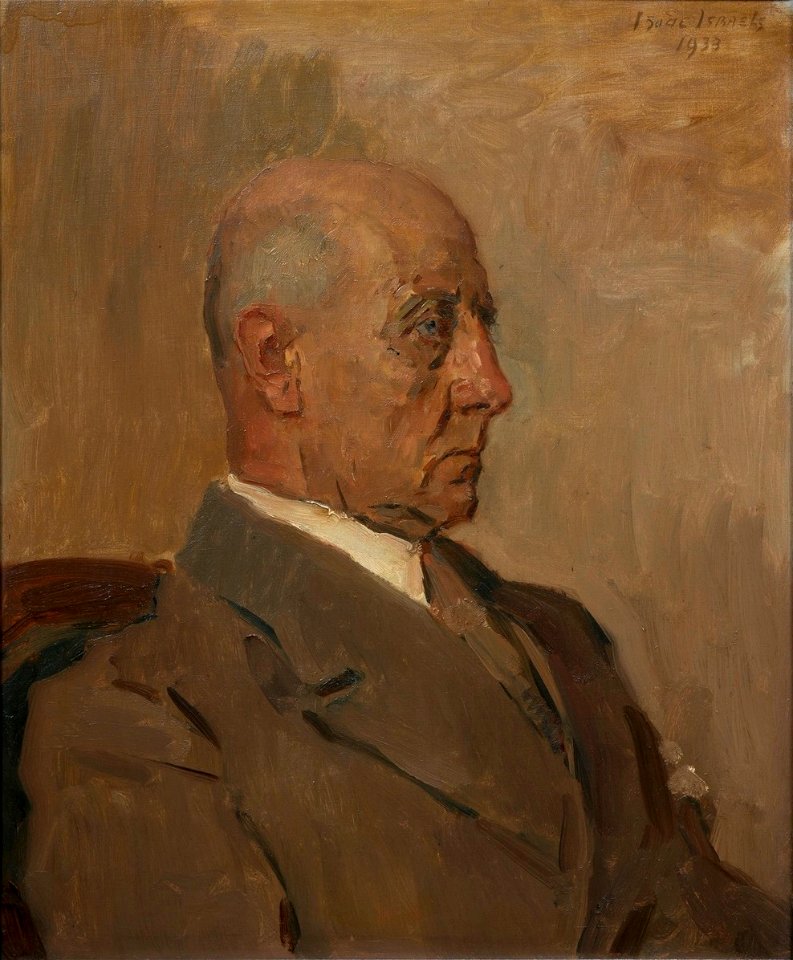 Portrait of W.A.F. Bannier by Isaac Israëls Centraal Museum 29055