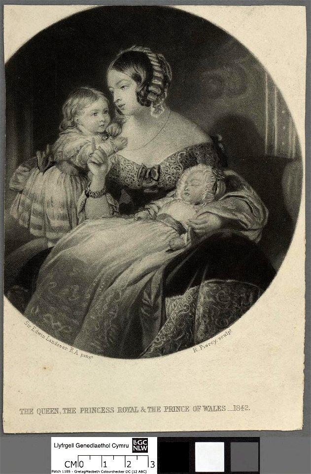 Portrait of The Queen, The Princess Royal & The Prince of Wales-1842 (4672718)