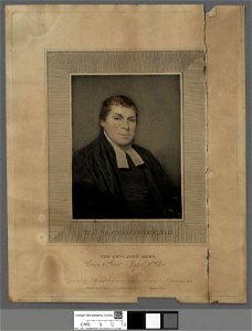 Portrait of The Revd. John Rees, Crown Street Chapel, Soho (4671920)