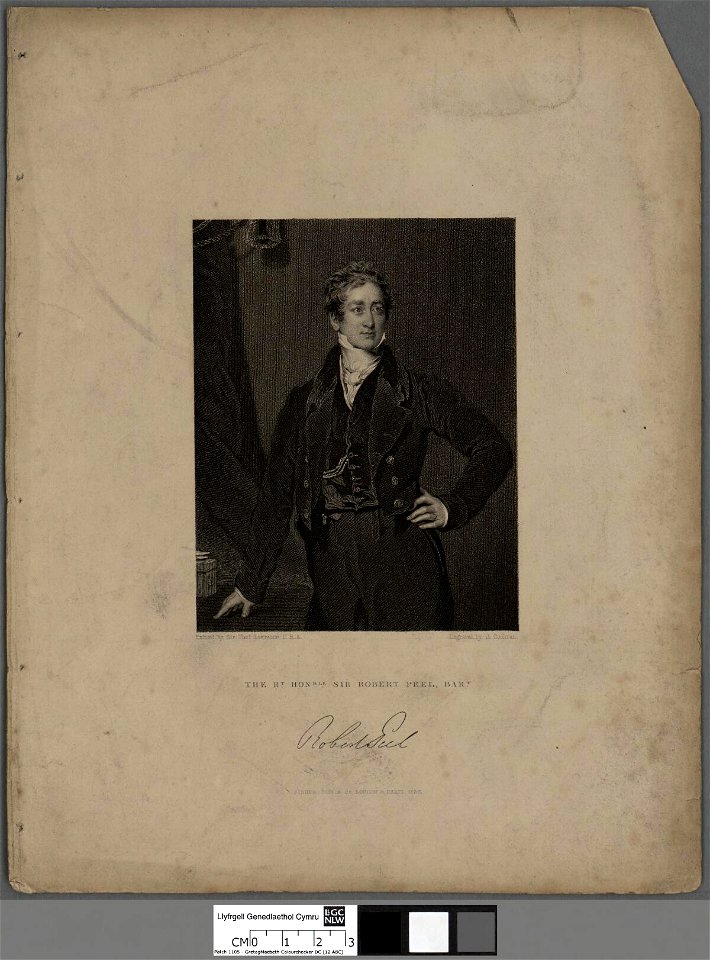 Portrait of The Rt. Honble. Sir Robert Peel, Bart (4671767)