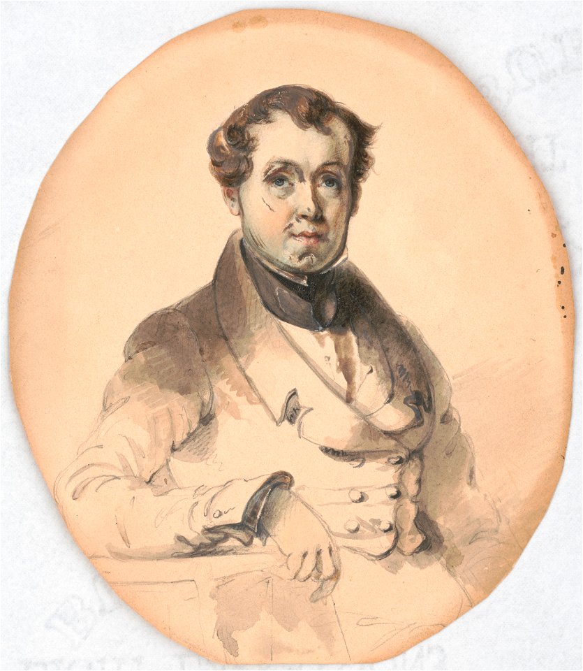 Portrait of unidentified man, half-length, seated, facing front LCCN2016648718