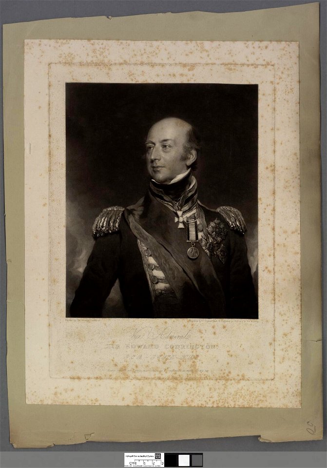 Portrait of Vice Admiral Sir Edward Codrington, G.C.B. -- G.C.St.L -- K.St.G (4671401)