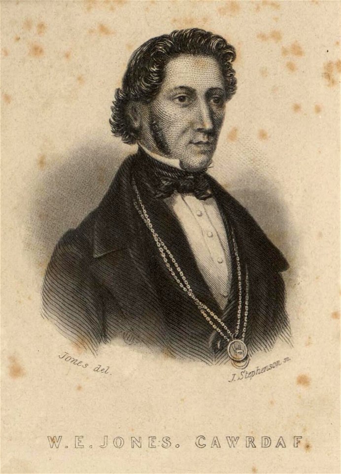 Portrait of W. E. Jones. Cawrdaf (4671562)