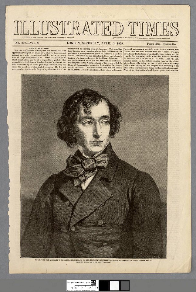 Portrait of The Right Hon. Benjamin Disraeli (4670614)