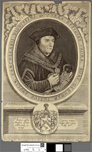 Portrait of Vera effigies Thome Mori Qvondam totius angliae cancellarii dignissimi etc (4672646)