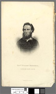 Portrait of William Marshall, Cambridge Heath, London (4673389)