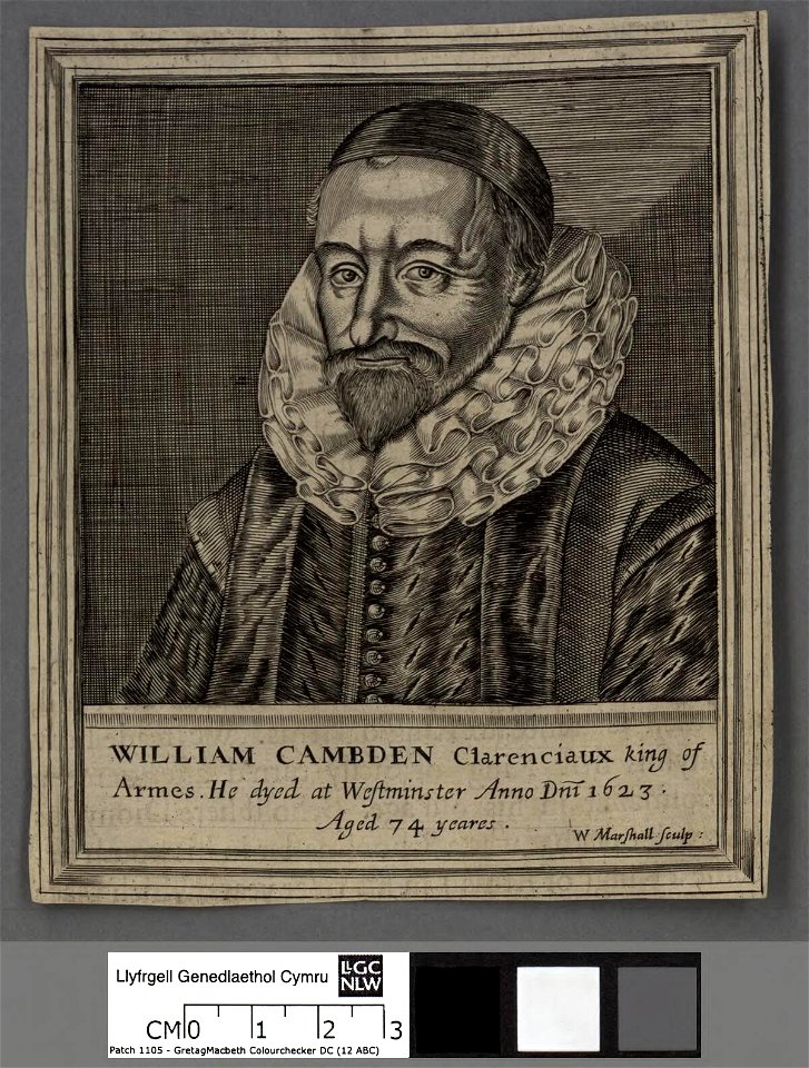 Portrait of William Cambden Clarenciaux King of Armes (4671338)