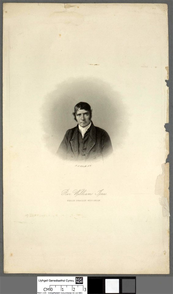 Portrait of William Jones, Welsh Prairie, Wisconsin (4673538)