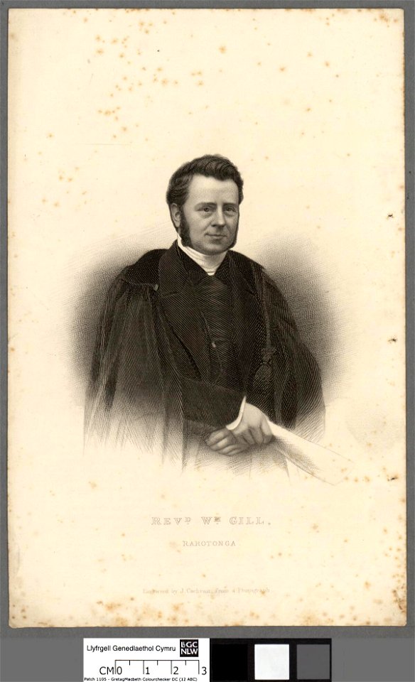 Portrait of Wm. Gill, Rarotonga (4672501)
