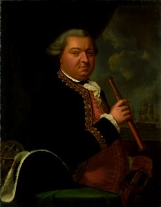 Portrait of Willem Crul by Cornelis van Cuylenburgh (II) Rijksmuseum Amsterdam SK-A-76. Free illustration for personal and commercial use.