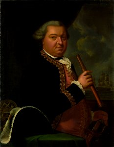 Portrait of Willem Crul by Cornelis van Cuylenburgh (II) Rijksmuseum Amsterdam SK-A-76