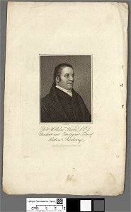 Portrait of William Harris L.L.D. resident and theological tutor of Hoxton Academy (4669795)