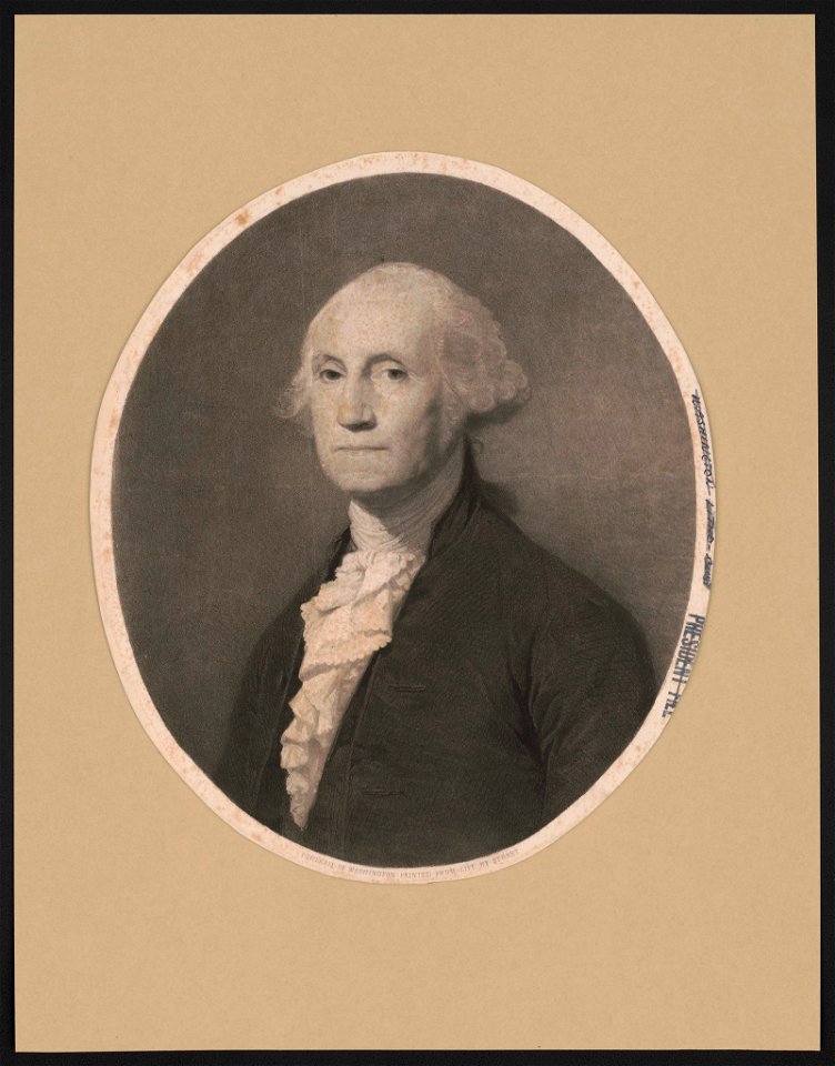 Portrait of Washington LCCN2003688641