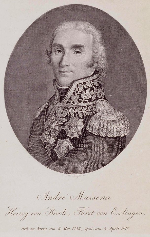Portret Andréja Massena