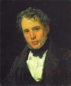 Portrait of Wilhelm Marstrand (1836)