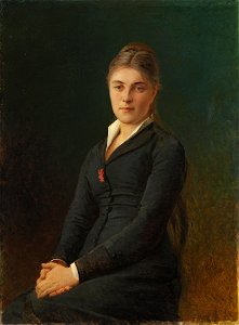 Portrait of Yekaterina Ge, the Artist's Daughter-in-Law