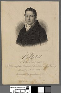 Portrait of W. James, civil engineer (4673746)